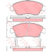 GDB1183 TRW Комплект тормозных колодок, дисковый тормоз