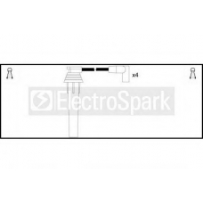 OEK638 STANDARD Комплект проводов зажигания