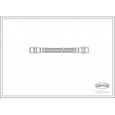 19031655 CORTECO Тормозной шланг