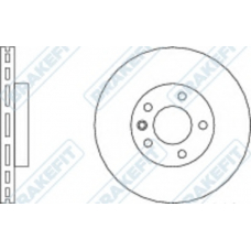 SDK6140 APEC Тормозной диск