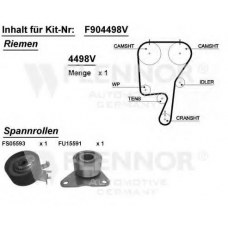 F904468V FLENNOR Комплект ремня грм