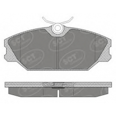 SP 613 PR SCT Комплект тормозных колодок, дисковый тормоз