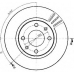 BDC4664 QUINTON HAZELL Тормозной диск