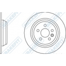 DK6107 APEC Тормозной диск