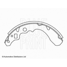 ADD64118 BLUE PRINT Комплект тормозных колодок