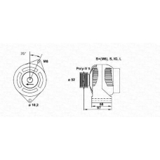 943354010010 MAGNETI MARELLI Генератор