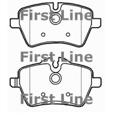 FBP3631 FIRST LINE Комплект тормозных колодок, дисковый тормоз