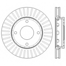 562575BC BENDIX Тормозной диск