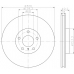 MDC1829 MINTEX Тормозной диск