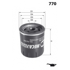 LFOS148 LUCAS FILTERS Масляный фильтр