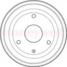 329118B BENDIX Тормозной барабан