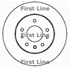 FBD1328 FIRST LINE Тормозной диск