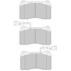 FBP-1743 FREMAX Комплект тормозных колодок, дисковый тормоз