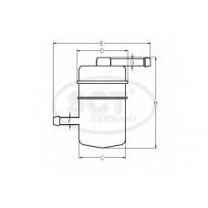 ST 485 SCT Топливный фильтр