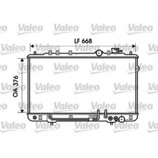 734779 VALEO Радиатор, охлаждение двигателя