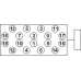 22-71001B GOETZE Комплект болтов головки цилидра