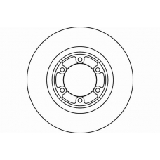 MDC1767 MINTEX Тормозной диск