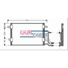 5022101 KUHLER SCHNEIDER Конденсатор, кондиционер