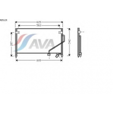 MZ5129 AVA Конденсатор, кондиционер