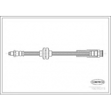 19035273 CORTECO Тормозной шланг