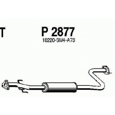 P2877 FENNO Средний глушитель выхлопных газов