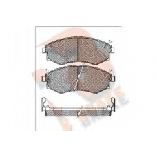 RB0877 R BRAKE Комплект тормозных колодок, дисковый тормоз