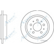 DSK592 APEC Тормозной диск