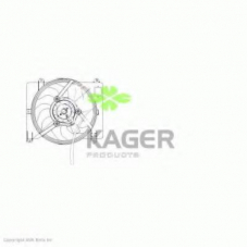 32-2136 KAGER Вентилятор, охлаждение двигателя