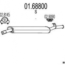 01.68800 MTS Глушитель выхлопных газов конечный