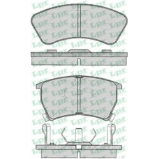 05P034 LPR Комплект тормозных колодок, дисковый тормоз