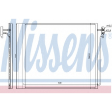 940343 NISSENS Конденсатор, кондиционер