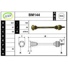 BM144 SERA Приводной вал