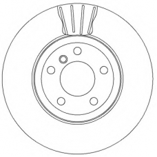 562350BC BENDIX Тормозной диск