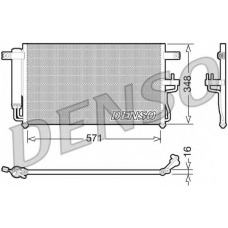 DCN41001 DENSO Конденсатор, кондиционер