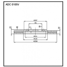 ADC 0105V Allied Nippon Гидравлические цилиндры