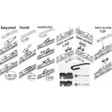 DM-035 NIPPARTS Щетка стеклоочистителя