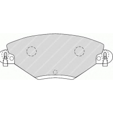 T0610153 RAMEDER Комплект тормозных колодок, дисковый тормоз