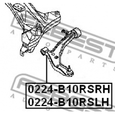0224-B10RSLH FEBEST Рычаг независимой подвески колеса, подвеска колеса