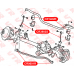 CR3903S VTR Тяга стабилизатора передней подвески