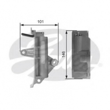 T43063 GATES Успокоитель, зубчатый ремень