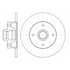 D6024.00 WOKING Тормозной диск
