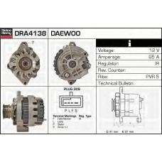 DRA4138 DELCO REMY Генератор