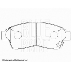 ADT34285 BLUE PRINT Комплект тормозных колодок, дисковый тормоз