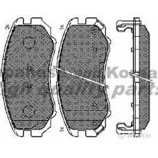 I042-50 ASHUKI Комплект тормозных колодок, дисковый тормоз