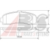36848 OE ABS Комплект тормозных колодок, дисковый тормоз