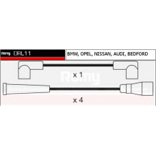 DRL11 DELCO REMY Комплект проводов зажигания