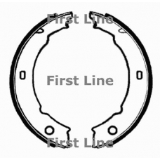 FBS640 FIRST LINE Комплект тормозных колодок, стояночная тормозная с