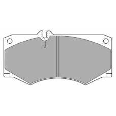 FBP-0315 FREMAX Комплект тормозных колодок, дисковый тормоз