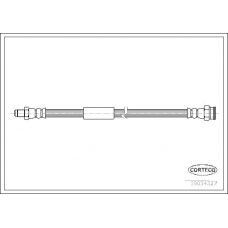 19034327 CORTECO Тормозной шланг