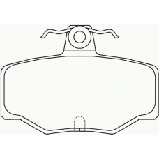 MDK0144 MINTEX Комплект тормозов, дисковый тормозной механизм